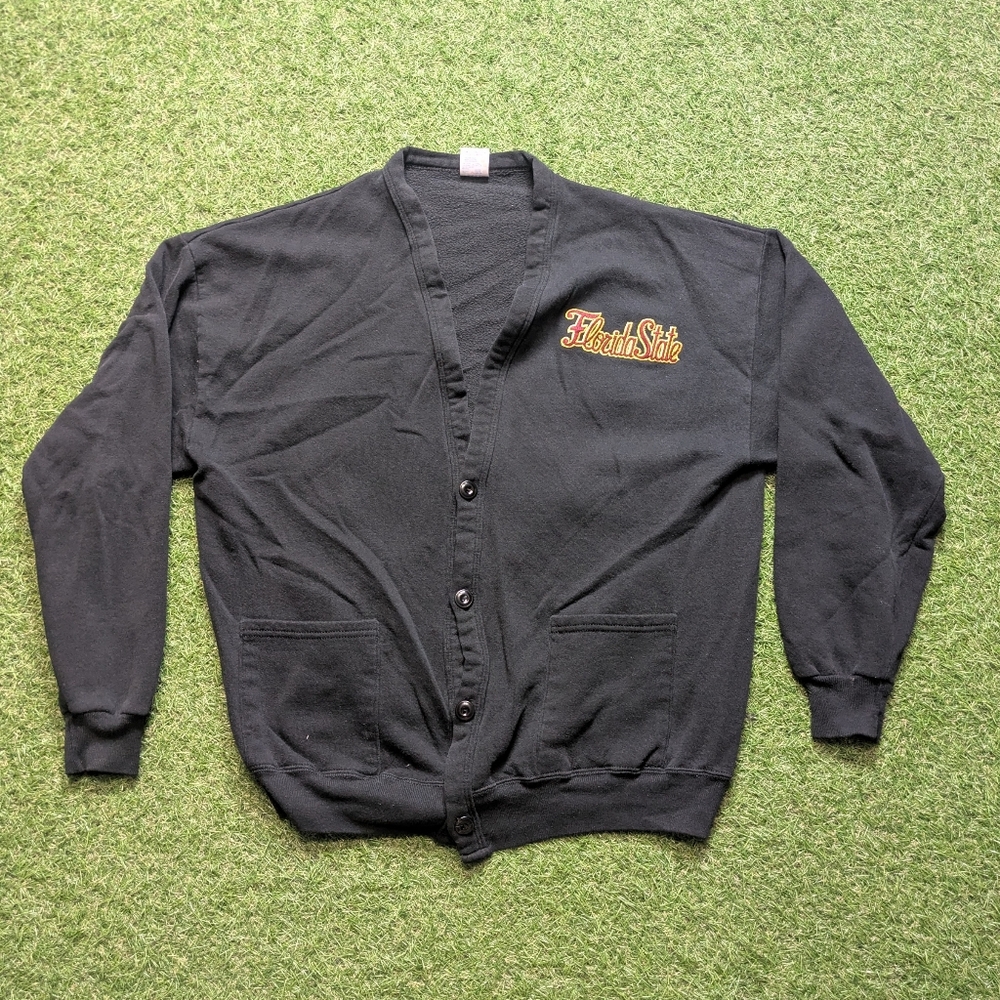 Vintage Florida State University Seminoles Cardigan One Size Fits Most FSU NCAA